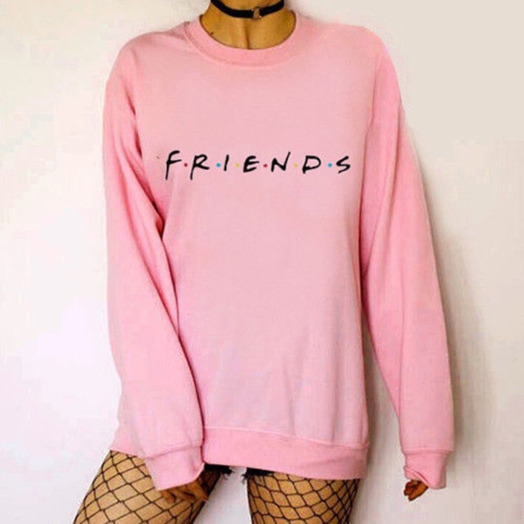 Qin Ya Tops - Last One!👯‍♀️Friends TV Show Slouch Sweatshirt